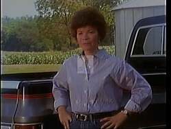 ["In her 1994 political ad, Democratic candidate Judy Hancock emphasizes her determination and independent approach to leadership. The recurring scenes feature her confidently addressing varied audiences and cameras, advocating for change and energetic leadership against the backdrop of a seemingly underperforming Jan Myers. The ad's slogan, \"New courage, new energy,\" underlines her commitment to revitalizing Kansas politics."]