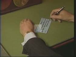 ["The 1988 political TV ad for David Guy Brickley aggressively targets his opponent, Congressman Stan Paris, depicting Paris as corrupt and favoring personal gains over public interests. Various scenes contrast dilapidated local infrastructure with Paris���������s alleged unethical financial dealings and favoritism. The ad advocates voting for Brickley to address these issues and promote community interests."]