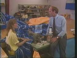 ["In his 1988 presidential campaign TV ad, Peter F. Welch stands in various Vermont settings, including farms, the Senate, and a community hall. He strongly advocates for policies benefiting working families and sustainable agriculture. Welch addresses crowds and legislative assemblies, displaying passion and confidence in his policy proposals."]