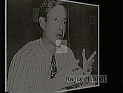 ["In the 1994 presidential campaign ad, Democratic candidate Harold Lee Volkmer refutes opponent Kenny Holzhoff's misleading claims about his fiscal policies. The ad highlights Volkmer's consistent record of supporting balanced budgets and line-item vetoes, countering Holzhoff's false accusations with verified voting records. Through pointed contrasts, the ad seeks to clarify Volkmer's actual stance to voters."]