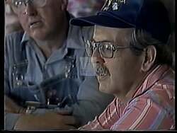 ["In his 1994 political ad for the presidential campaign, Republican Jim Magagna consistently presents himself as a symbol of leadership and resilience. Standing confidently against scenic Wyoming backdrops, Magagna passionately advocates for self-sufficiency, local control, and empowerment, aiming to resonate with rural communities and underscore his dedication to Western values."]