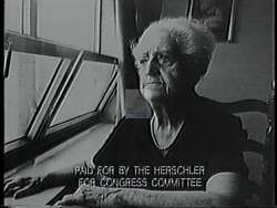 ["The 1994 political TV ad for Jon Herschler contrasts him with Bob Schuster, emphasizing their differences on Medicare and Social Security. Using visuals and overlay texts, it portrays Herschler as favorable for advocating rich sacrifices to benefit social programs, while showcasing Schuster's opposition. It highlights the issue's importance and potential risks to citizens."]