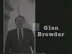 ["The 1994 political TV ad for Democratic presidential candidate John Glen Browder showcases him as a dedicated, passionate leader. Scenes include Browder addressing public and private gatherings, discussing policy achievements, promoting a balanced budget amendment, emphasizing support for local military facilities, and advocating ethical leadership and fiscal responsibility, all against a backdrop of patriotic imagery."]