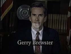 ["In his 1994 presidential campaign ad, Democratic candidate Gerry Leiper Brewster presents a dynamic vision of reform and unity. Speaking passionately across various rallies, he addresses issues critical to American citizens���������tax reform, safer neighborhoods, and national policy reforms. With earnest promises of change and hope, Brewster's ad underscores his commitment to the struggles of rule-abiding citizens, emphasized by recurring patriotic imagery and the backdrop of American flags."]