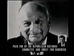 ["In the 1994 campaign ad for A. George Sweet, scenes feature Norman Sosinski engaging with an audience and speaking at a podium surrounded by American flags, appearing both defensive and dishonest. The ad highlights his contradictory actions via captions, casting doubt on his integrity and hinting at deceptive tactics."]