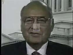 ["In the 1994 political TV ad for Republican candidate A. George Sweet, scenes alternately spotlight Congressman Sosinski defending his political record and liberal stance during debates and interviews, contrasted sharply against Sweet's promotional contents emphasizing his conservative values. The ad criticizes Sosinski's liberal voting and positions, while promoting Sweet���������s alignment with traditional conservative ideologies in Virginia."]