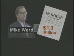 ["The 1994 political TV ad for Republican Party candidate Susan B. Stokes prominently features her opponent Mike Ward. Throughout various scenes, Ward is shown at a podium and in formal settings, with overlaid texts and imagery emphasizing his consistent support for various significant tax increases, which include taxes on tobacco, payroll, and gasoline. The ad portrays Ward in a negative light, focusing on his tax policies impacting the middle class."]
