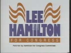 ["In a 1994 political TV ad, Democratic candidate Lee Herbert Hamilton is depicted as deeply engaged with his constituents. Through various scenes featuring Hamilton listening intently to the residents of Indiana, the ad portrays him as a compassionate and connected leader, emphasizing his empathy and attentiveness towards the local community."]