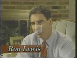 ["In his 1994 presidential campaign ad, Republican Ron Lewis positions himself as a candid and trustworthy outsider opposed to career politicians. Lewis passionately advocates for creating jobs, enhancing safety, and improving education, all while emphasizing integrity in politics. His consistent message across various scenes is a call for genuine change and community representation, presenting himself as a relatable, fresh alternative to the political establishment."]
