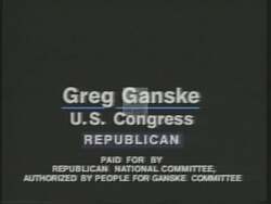 ["In a 1994 political TV ad, Jerry Purdy, a farmer-turned-architect, endorses Republican Dr. Greg Ganske for Congress. After losing his thumb, Purdy received a transformative toe-to-thumb transplant from Dr. Ganske, showcasing the doctor's problem-solving skills. Scenes of gratitude, handshake exchanges, and Purdy's return to drafting highlight Ganske's impactful medical solutions and leadership."]