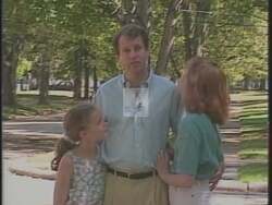 ["In this political advertisement, Sherrod Brown emphasizes his commitment to fairness by rejecting congressional health benefits until all families in his district have coverage, underlining his belief in equal treatment for all Americans. The ad highlights his longstanding promise from 1992, reinforcing his image as a trustworthy leader who keeps his promises."]