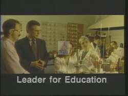 ["In the 1994 campaign ad, Democratic presidential candidate Tom Sawyer is depicted as a confident and determined leader, consistently emphasizing his commitment to education, safety, and fiscal responsibility. Across various settings, including classrooms and community gatherings, Sawyer passionately advocates for impactful policies, underscoring his legislative successes and steadfast dedication to public service."]