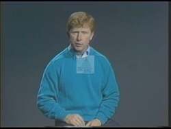 ["The 1994 campaign ad for Democratic presidential candidate William G. Diamond emphasizes his dedication to educational reform. Scenes depict Diamond in classrooms and at podiums, passionately advocating for educational improvements. Surrounded by diverse students and supportive crowds, he presents his vision for an \"Education for All,\" highlighting his background as a teacher and principal."]