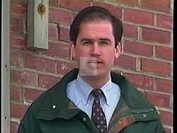 ["The 1994 campaign ad for Democratic Presidential candidate James F. Mitchell showcases his focus on revitalizing Maine's economy. It features scenes of Mitchell earnestly engaging with various communities and workers in factories and town centers, passionately discussing job creation and economic development. The consistent theme throughout emphasizes his commitment to fostering economic growth and community effort across Maine."]