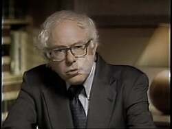 ["The 1994 political TV ad for Bernie Sanders highlights his commitment to battling cancer, showcasing multiple speakers at various events thanking him for securing funding and legislation for cancer research. Emphasis is given to addressing high breast cancer rates in Vermont and the Northeast, underscoring Sanders' dedication to regional and national health issues."]
