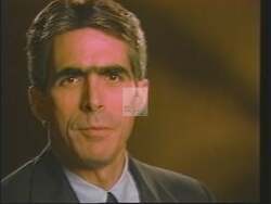 ["In the 1994 presidential campaign ad, Jamie Barnett presents himself as a political outsider dedicated to reforming Washington. Throughout the ad, he speaks directly to the camera in various settings, emphasizing his commitment to political change and his opposition to special interest influence. Barnett positions himself as a champion of integrity and change, distinct from career politicians."]