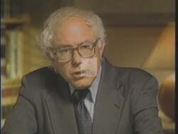 ["In his 1994 presidential campaign ad, Bernie Sanders passionately discusses the negative impacts of outsourcing and corporate greed on American employment. Through a series of passionate speeches, he advocates for the creation of higher-wage jobs, economic reforms, and corporate reinvestment in U.S. communities, emphasizing the need for robust economic policies that prioritize the American workforce."]