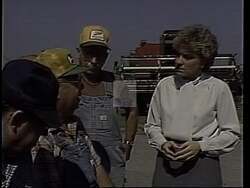 ["In her 1988 campaign ad, Marcy Kaptur emphasizes her commitment to Toledo's development. She passionately advocates for enhanced local infrastructure, housing, environmental preservation, and job protection through legislative efforts. Kaptur is portrayed as actively involved in community projects, speaking at events, and overseeing construction sites, symbolizing her dedication to progress and community support in Ohios 9th District."]