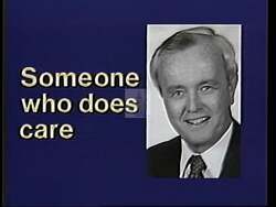 ["The 1988 political TV ad for Tom Murray targets his opponent, Paul Gilmore, portraying him as environmentally hypocritical. The ad juxtaposes imagery of pollution and environmental neglect with Gilmores public appearances and insincere acts, while contrasting these with visuals of Murray in clean, green settings, highlighting his commitment to environmental issues. Vote Murray is the clear message."]