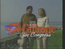 ["The 1988 political ad for Republican presidential candidate Paul Eugene Gillmor showcases him at various scenic lake settings, highlighting his steadfast commitment to environmental conservation. Scenes repeatedly focus on Gillmors reflective engagement with the topic, from discussions with the public to hands-on involvement in cleanup efforts, solidifying his dedication to ecological stewardship."]