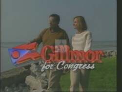 ["In the 1988 political ad for Republican candidate Paul Eugene Gillmor, he is consistently depicted beside a scenic lake to emphasize his dedication to environmental conservation. Throughout the ad, Senator Gillmor engages with the natural setting and discusses his legislative achievements aimed at protecting clean water and natural resources, symbolizing his strong commitment to environmental issues."]