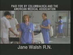 ["In a 1995 political ad, Pro-Murray advocates for malpractice reform by showcasing various speakers, including doctors and citizens, emphasizing the positive changes seen in California. With empathetic tones and professional settings, they highlight the necessity for legal reforms to enhance healthcare and reduce lawsuits. The ad consistently urges viewers to support common sense malpractice reforms."]