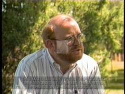 ["In his 1992 presidential campaign ad, Democratic candidate Tim Johnson is portrayed across various scenes as a sincere and dedicated figure. Johnson is shown speaking passionately at a podium, addressing colleagues in Congress, and confidently interacting with the press. The consistent theme emphasizes his integrity and commitment to earnest service."]