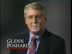 ["In his 1992 campaign ad, Democratic candidate Glenn Poshard, surrounded by American flags, passionately advocates for unity, educational reform, enhanced healthcare, and fiscal responsibility. Addressing viewers directly, he emphasizes rebuilding America through positive, non-destructive policies, underlining fundamental values in a series of earnest speeches aimed at uniting and improving the nation."]