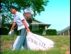 ["The 1992 political TV ad for Pat Williams targeted his opponent, Congressman Ron Marline, depicting him as a source of never-ending junk mail. Through scenes of weary voters and cluttered mailboxes overflowing with unwanted communications, the ad emphasizes Marline's excessive and wasteful mail practices, symbolizing voter frustration and urging an electoral response against him."]