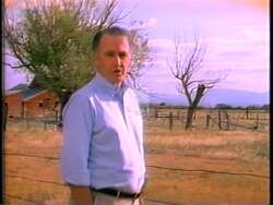 ["The 1992 political TV ad for Democratic candidate John Patrick (Pat) Williams features a series of emphatic appeals focused on supporting Montanas middle-class families over corporate interests. Williams speaks directly to the camera against tranquil Montana landscapes and American flags, stressing his commitment to fair tax policies and economic fairness, effectively conveying his dedication to local and national interests."]