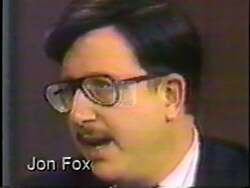 ["The 1994 political TV advertisement for Democratic Party candidate Marjorie Margolies-Mezvinsky targets her opponent, John Fox, portraying him as a persistent advocate for higher taxes. Scenes depict John Fox in various political contexts, stressing his frequent votes for tax increases in Montgomery County. The ad warns voters to reconsider supporting Fox, emphasizing the financial burden his policies could impose."]