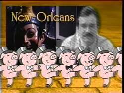 ["The 1994 political TV ad for Ron Lewis's presidential campaign focuses on criticizing his opponent Dave Adkisson. The ad highlights various scenes showcasing Adkisson's alleged misuse of taxpayer money for personal travel, depicting politicians discussing the issue and presenting it as wrongful indulgence with public funds, juxtaposing these claims with images of luxurious travel."]