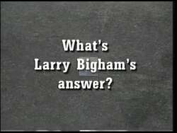 ["In a 1996 political TV ad for John McKee Spratt, scenes repeatedly showcase Larry Bigum endorsing major educational funding cuts and advocating for the closure of the Department of Education. Bigum's stance aligns with controversial financial policies, emphasizing reduced affordability in math, reading, and college education."]