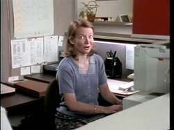 ["In her 1996 political TV ad, Republican candidate Andrea H. Seastrand passionately advocates for welfare reform. She emphasizes the dignity of work over welfare dependency while addressing Congress and an attentive audience from various podiums. Scenes underscore her confident deliverance and commitment to policy change, aiming to strike a chord with voters on the issue."]