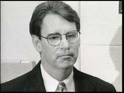 ["The political TV ad targets Ron Lewis, accusing him of supporting a notorious deadbeat dad, directly opposing his proclaimed stance on family values. Through somber tones and critical headlines overlaying video scenes, the ad aims to portray Lewis as contradictory and untrustworthy in his political positions, particularly emphasizing his supposed betrayal of family values."]