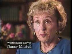 ["The 1996 political TV ad for David Evans Skaggs highlights his strong commitment to water safety and environmental protection in Colorado. Throughout the ad, Skaggs is seen advocating at various community meetings, emphasizing the importance of clean, safe drinking water, and presenting plans to protect local water sources through community-backed initiatives and government-funded projects. His dedication to safeguarding Colorado's water resonates as a central theme."]