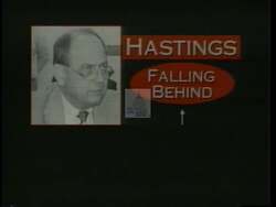 ["The 1996 campaign ad for Democratic candidate Rick Locke concentrates on contrasting his values against Doc Hastings. Featuring scenes of a determined Locke prioritizing family values, Medicare, and economic development, the ad sharply criticizes Hastings tenure for job losses and favoring the wealthy. Lockes pro-family, education, and Medicare messages are highlighted as key campaign promises, presented through various settings, including an office and with patriotic backdrops."]