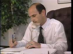 ["In his 1996 campaign TV ad, Democratic candidate John Elias Baldacci is featured in a series of heartwarming scenes capturing him at lively family dinners and community gatherings. The ad emphasizes his deep family ties and strong community connections, highlighting his humble roots and approachable, engaging personality amidst his political career."]