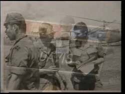 ["The 1996 political TV ad for Democratic candidate Martin James Davis highlights his military service and leadership qualities. Featuring various scenes of Davis in and out of uniform, it showcases his valor, dedication, and authority, often set against an American flag backdrop, emphasizing his patriotism and readiness to serve as president."]