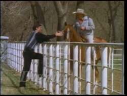 ["The 1996 political TV ad for Republican Jon Lynn Christensen showcases him speaking passionately about leadership and Nebraskan values. Scenes typically show him at a podium or interacting with constituents, emphasizing his commitment to principle and moral courage. Christensen's portrayed as a strong leader dedicated to representing Nebraska���������s interests in Washington."]