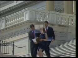 ["The 1996 political TV ad for Republican candidate Jon Lynn Christensen showcases his advocacy for Impact Aid funding. The ad features various scenes of Christensen passionately addressing Congress, exemplifying his leadership, determination, and commitment to securing necessary funding for schools. Christensen is portrayed as a dedicated advocate, championing educational needs against opposition."]