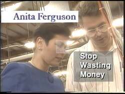 ["The 1992 campaign ad for Democratic presidential candidate Anita Perez Ferguson features her confidently addressing various crowds about her vision for America. She advocates for substantial economic, healthcare, and educational reforms at multiple campaign events. Scenes depict Ferguson engaging passionately with supporters, emphasizing her commitment to transformative policies and a better future."]