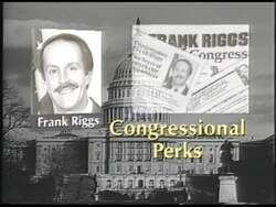 ["The 1992 campaign ad for Democratic candidate Dan Hamburg targets his opponent, Congressman Frank Riggs, highlighting alleged unethical behavior and corruption. The ad features juxtaposing images of a concerned-looking Riggs against confident Hamburg, with text overlays accusing Riggs of misusing funds and breaking pledges. It advocates for reform by voting Hamburg, presenting him as the ethical alternative."]