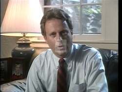 ["The 1992 political TV ad for Republican candidate Scott Leo Klug features pointed messages about his dedication to combating corruption in Washington. The ad showcases Klug as a resolute figure, passionately exposing and addressing financial misconduct and political scandals within Congress, symbolizing his commitment to accountability and reform."]