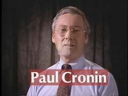 ["In his 1992 campaign ad, Republican congressional candidate Paul Cronin passionately opposes tax increases on gas and heating oil, highlighting the economic burden on small businesses. Emphasizing his firm stance, Cronin contrasts his fiscal policies with those of his opponent, Marty Meehan, presenting himself as a defender of the small business owner."]