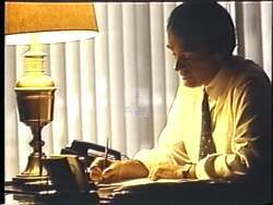 ["In his 1992 campaign ad, Ed Markey showcases his leadership and legislative prowess. Addressing diverse audiences, from Congress to public supporters, he passionately advocates for consumer rights and technology advancements. Scenes of him confronting President Bush and overcoming vetoes emphasize his dedication to legislative success and consumer protection."]