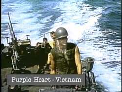 ["In the 1992 political ad, Republican Dan Daly confidently emphasizes job creation and economic growth during his presidential campaign. The ad features multiple scenes of Daly at various locations, including a shipyard and a professional setting, passionately advocating for economic revitalization and increased employment. Campaign banners are consistently visible in the background."]