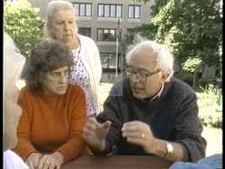 ["In the 1996 Independent Party campaign ad, Bernie Sanders vehemently criticizes excessive military spending and tax breaks for the wealthy, advocating instead for increased support and respect for senior citizens. He consistently emphasizes reallocating national financial priorities toward enhancing the dignity and security of older adults."]