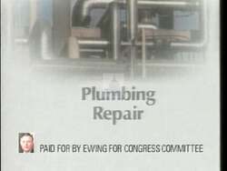 ["Republican Tom Ewing's 1996 presidential campaign ad features a technician diligently soldering circuit boards, emphasizing Ewing's focus on precision, technological advancement, and supporting skilled trades. The ad suggests Ewing's commitment to enhancing America's technological workforce and innovation, set against a backdrop of industry and meticulous craftsmanship."]