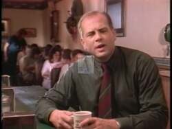 ["In the 1996 campaign ad, Democratic candidate Rick Weiland passionately advocates for fair wages and substantial support for working families and farmers. Throughout various scenes, he is seen addressing enthusiastic crowds from a podium, emphasizing the need for fair economic policies and corporate responsibility to ensure justice and support for everyday Americans."]